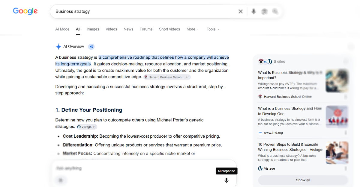 AI Overviews vs Featured Snippets