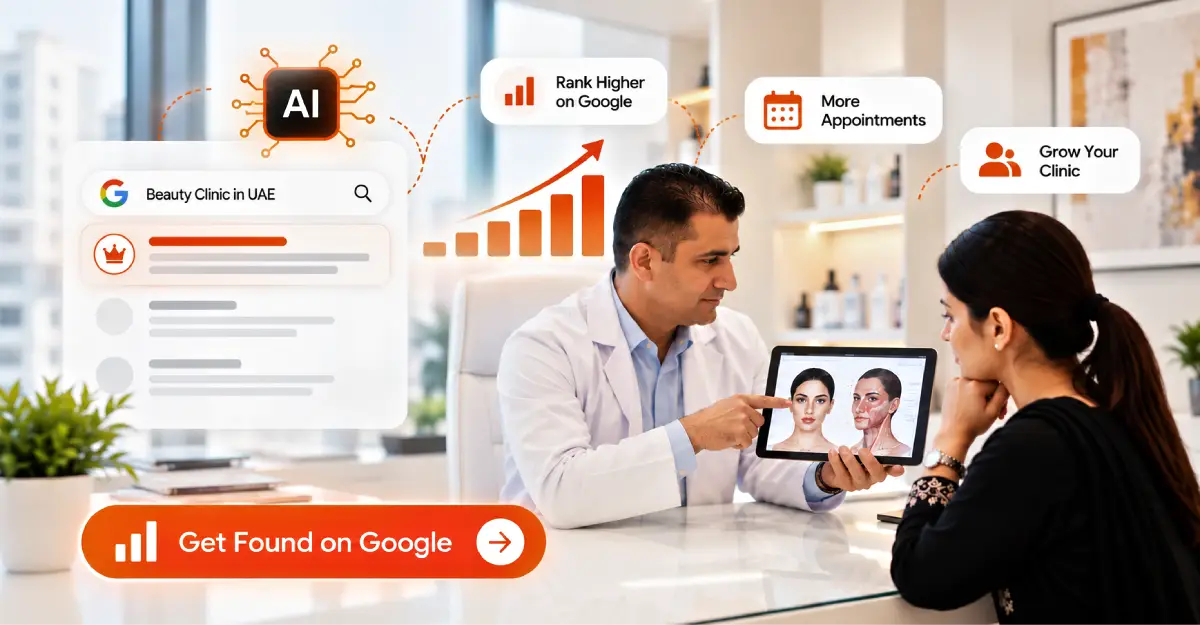 AI SEO for clinics in Dubai