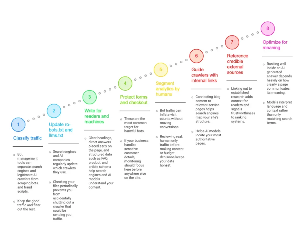 SEO Guidelines for a Bot Heavy Web
